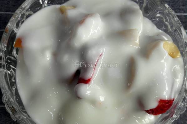 酸奶水果捞的做法图解5