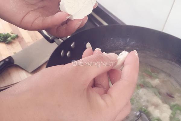 豆米汤圆的做法图解11