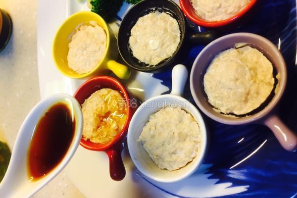 清蒸马蹄鸡肉饼的做法图解16