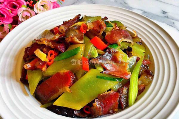 莴笋炒腊肉的做法图解10