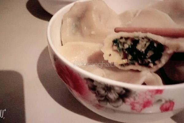 荠菜胡萝卜肉水饺