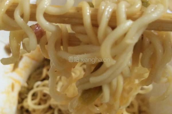 叉烧捞面的做法图解7