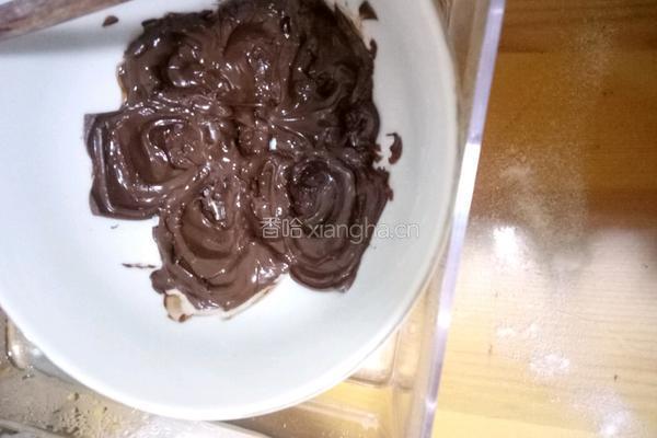 红糖巧克力饼干的做法图解1