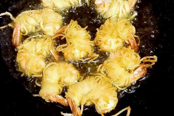 千丝万缕虾的做法图解3