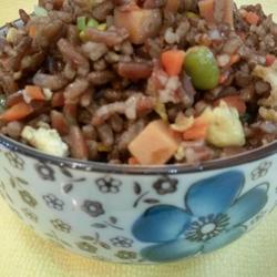 彩色粗粮炒饭的做法[图]