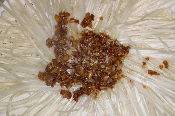 蒜蓉清蒸金针菇的做法图解6
