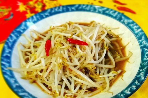 辣炒豆芽的做法图解6
