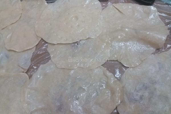 自制春卷皮的做法图解10