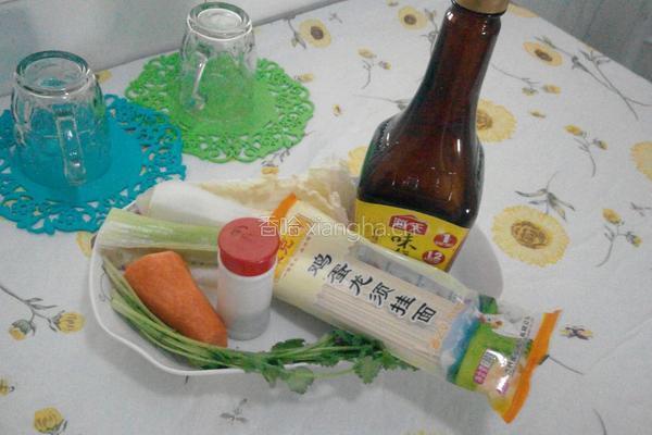 混汤面的做法图解2