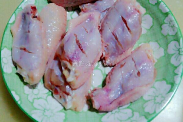粉蒸乳汁鸡翅的做法图解2