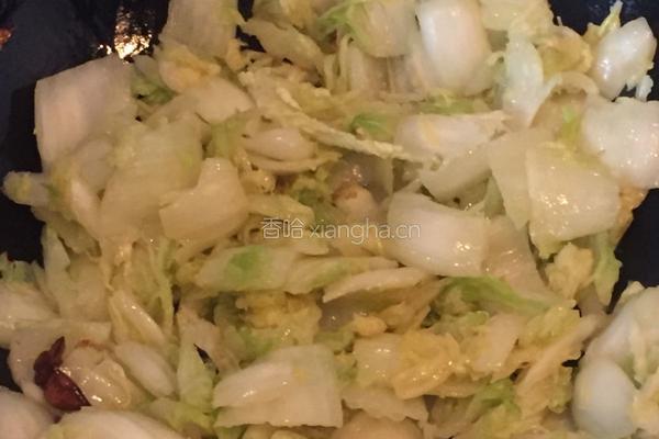 肉渣白菜的做法图解5