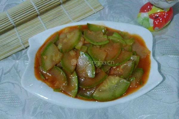 番茄汁烧西葫芦的做法图解7