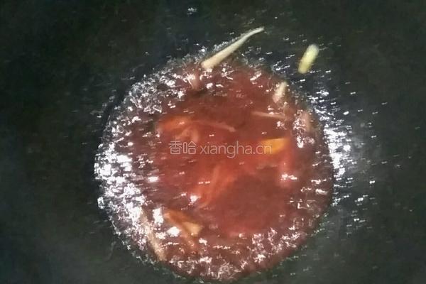 番茄汁烧西葫芦的做法图解4