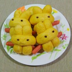 小兔南瓜馒头的做法[图]