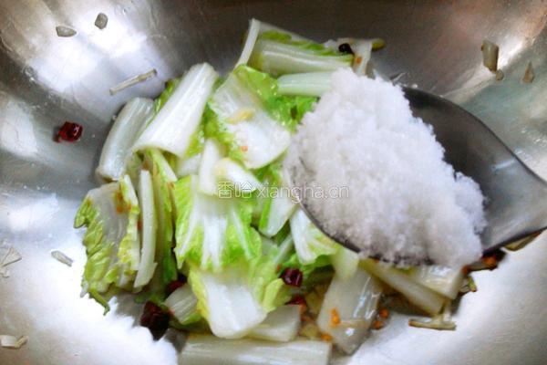 猪油小白菜的做法图解8