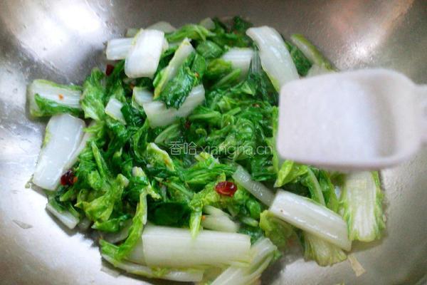猪油小白菜的做法图解10