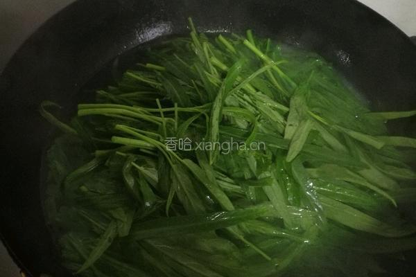 茄汁空心菜的做法图解8