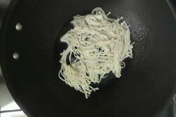 胡萝卜金针菇的做法图解5