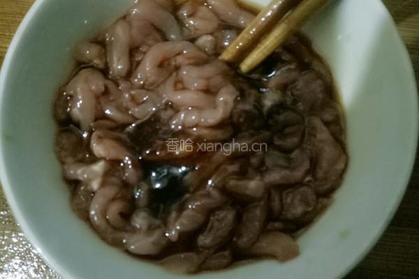 芦蒿炒肉丝的做法图解4
