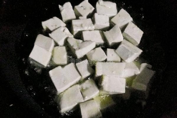 胡萝卜炒豆腐的做法图解3