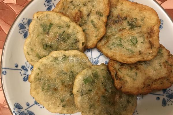 艾草糯米饼的做法图解7