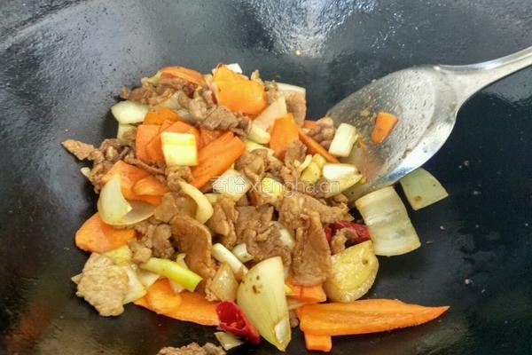 孜然肉片的做法图解6