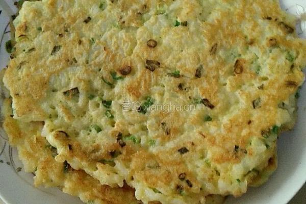 大米鸡蛋饼的做法图解13