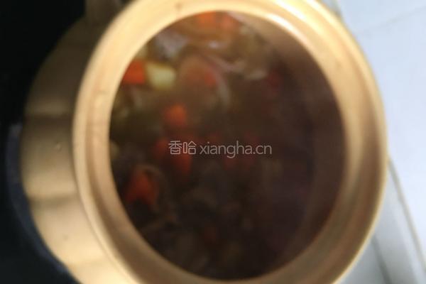 咖喱土豆牛腩的做法图解5
