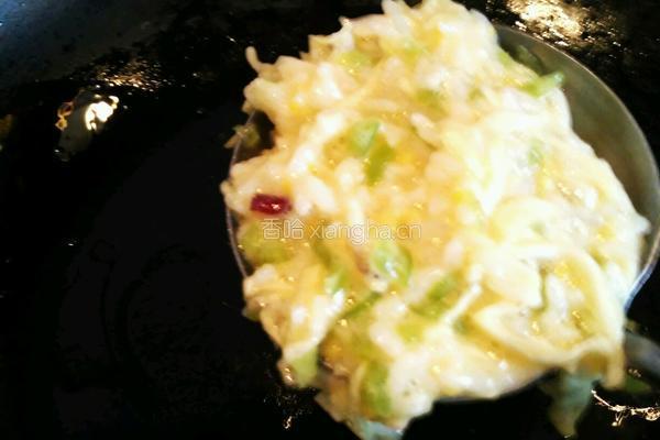 鸡蛋蔬菜米饼（无粉）的做法图解6