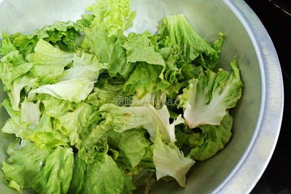蚝油生菜的做法图解3