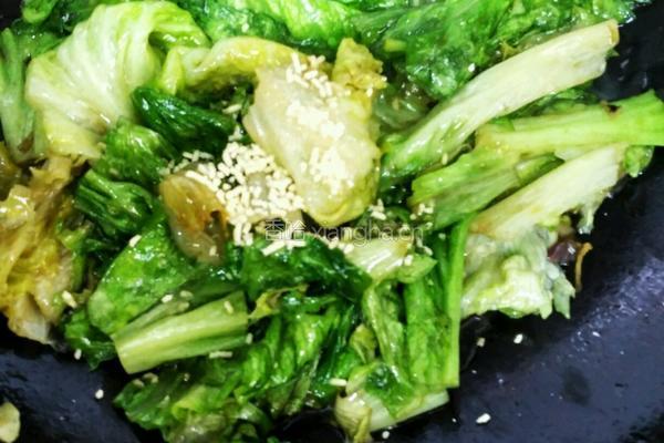 蚝油生菜的做法图解8