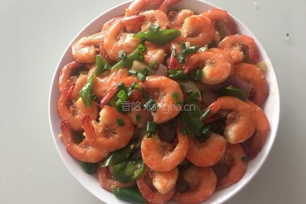 清炒基围虾的做法图解5