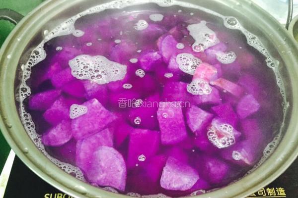 糖水紫薯的做法图解2