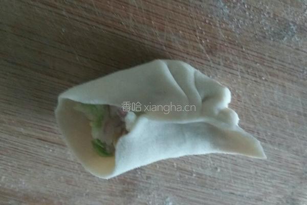 蒸饺……鸡蛋西葫芦洋葱馅的做法图解13