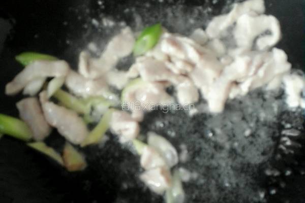口蘑炒肉的做法图解5