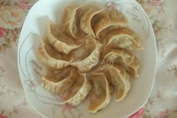 蒸饺……鸡蛋西葫芦洋葱馅的做法图解17