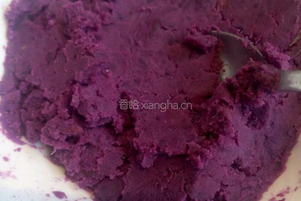香煎紫薯饼的做法图解4