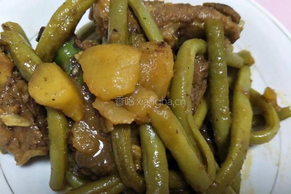 排骨炖豆角的做法图解8