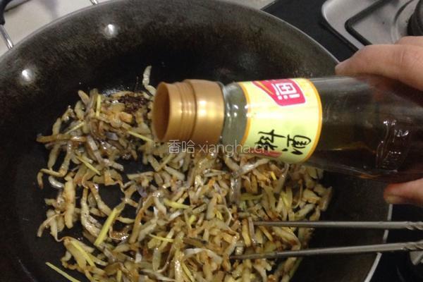 炒干钩鱼的做法图解5