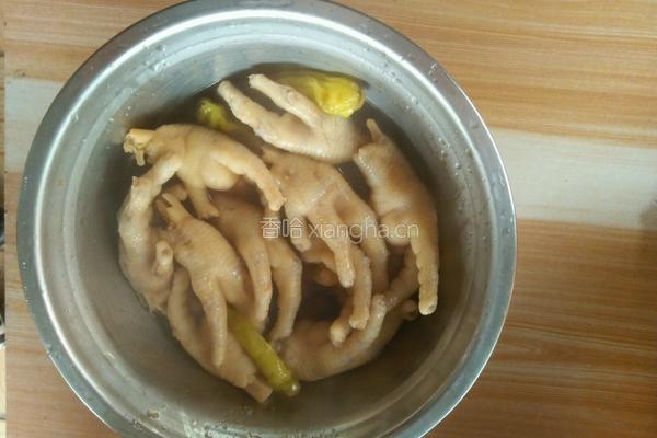 小米椒醋爪的做法图解7