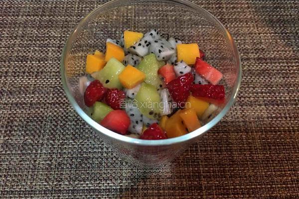 燕麦水果酸奶杯的做法图解4