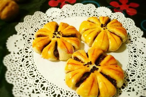 花形豆沙酥的做法图解24