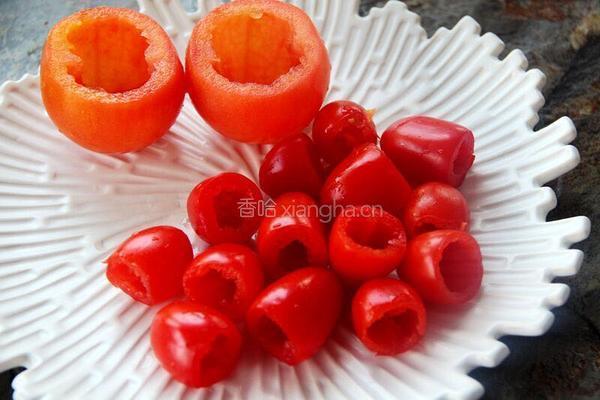 芝士焗圣女果的做法图解2