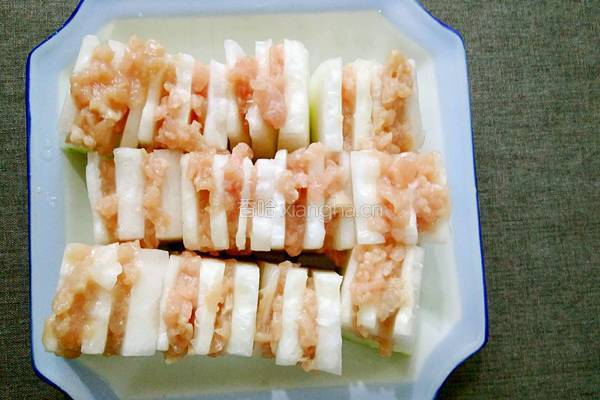 冬瓜肉夹的做法图解5