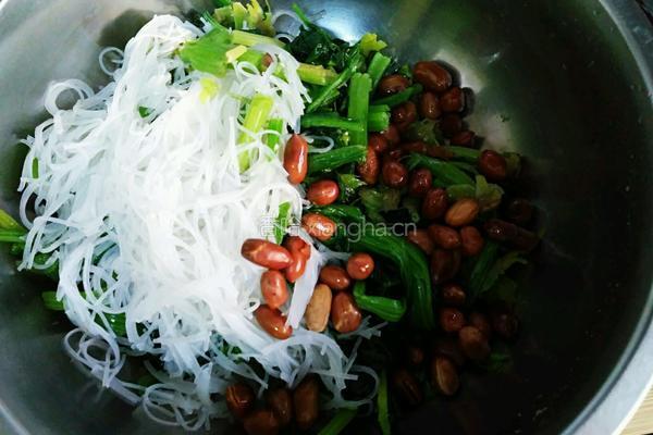 油香炝菠菜的做法图解8