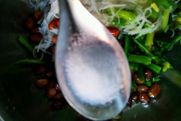 油香炝菠菜的做法图解9