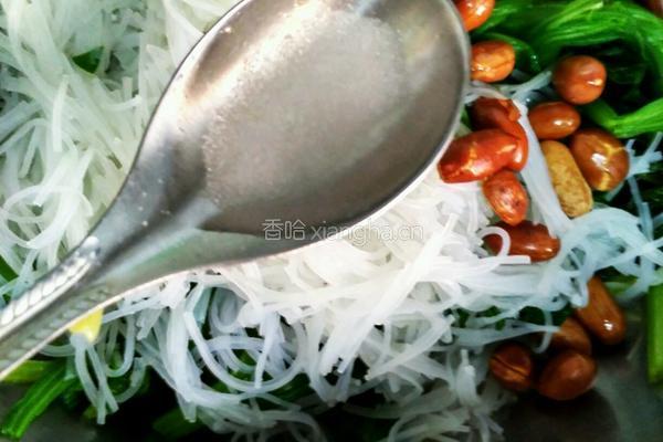 油香炝菠菜的做法图解12