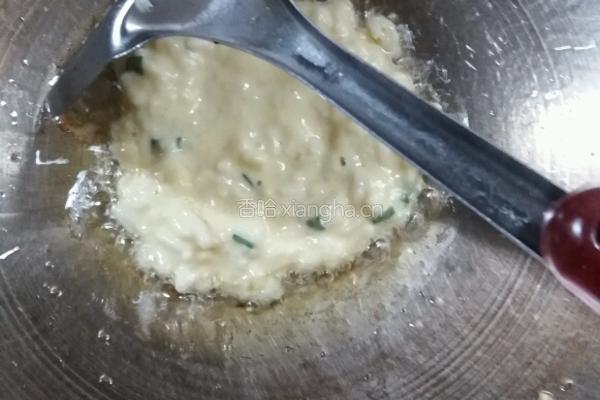 米饭煎饼的做法图解4