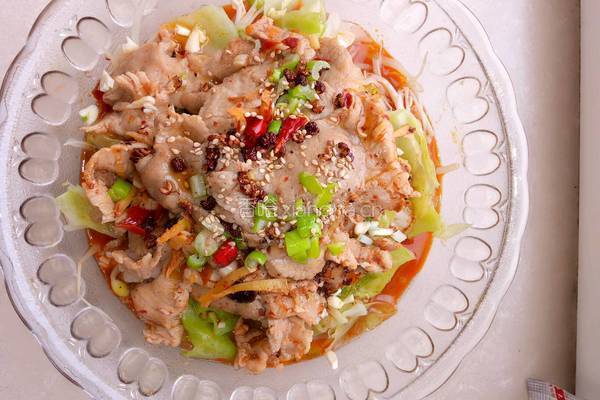 水煮肉片的做法图解8