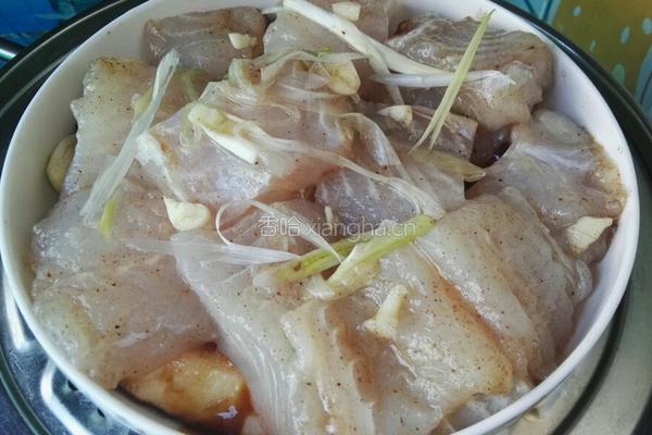 香菇蒸龙利鱼的做法图解6